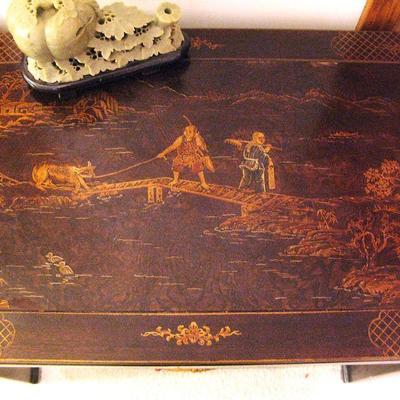 Antique Japanese Wood Table
