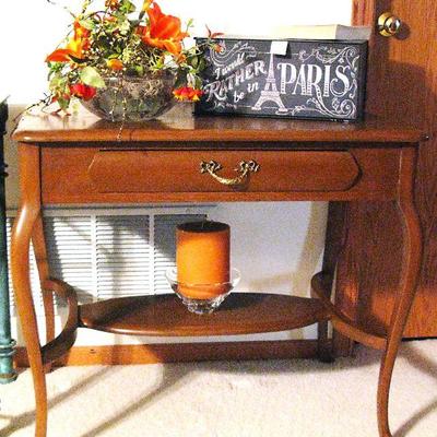 Wood Library Table