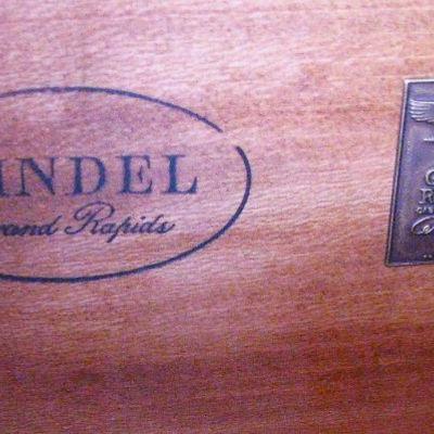 Kindel Grand Rapids Cabinet Makers Book Case Drawers