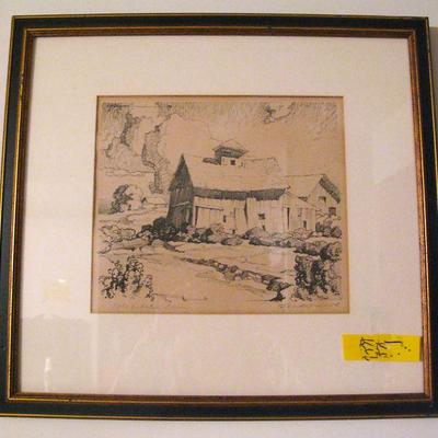 â€Coy Avon Sewardâ€ Signed lithograph
