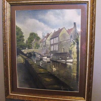 Signed & Framed Oil