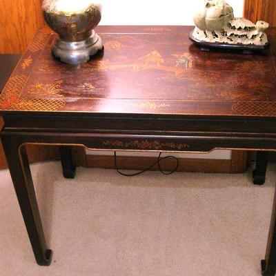 Antique Japanese Wood Table