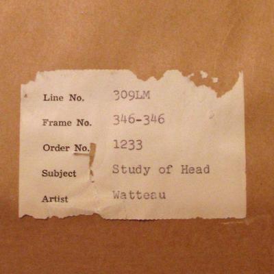 Artist Wattoru - Study of Head