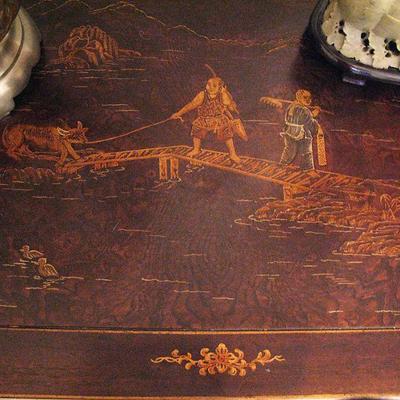 Antique Japanese Wood Table