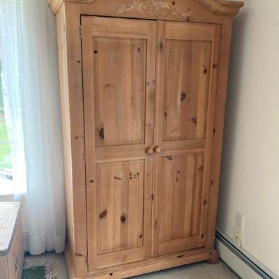 Solid Wood Armoire's