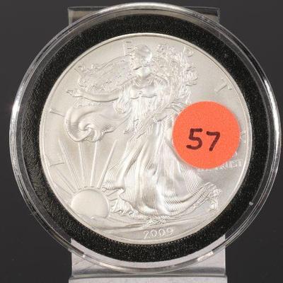2009 Silver Eagle $1 coin