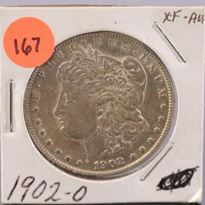 1902  OMorgan Silver Dollar