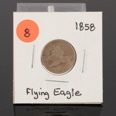 1858 Flying eagle cent
