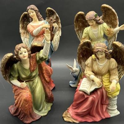 (4) Angel Figurines, as pictured