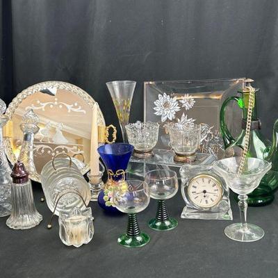 Large grouping of glass