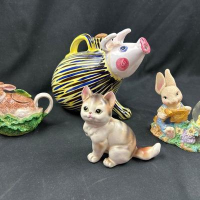 Ceramic & resin Animals