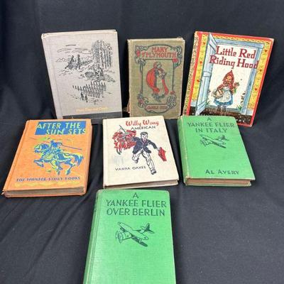 Vintage Kids Youth Books