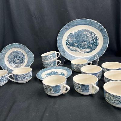 Currier & Ives Royal China