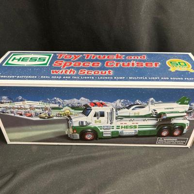 2014 Hess Toy Truck and Space Cruiser NIB