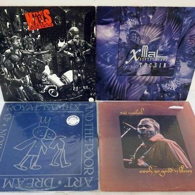 1058	ALTERNATIVE ROCK ALBUMS 4 RECORDS, THE NAILS, XMAL DEUTSCHLAND, ROYAL FAMILY AND THE POOR, TAJ MAHAL

