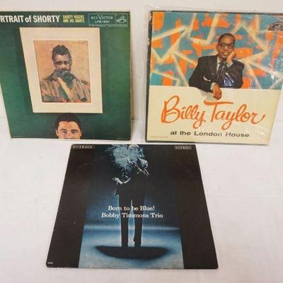 1003	3 JAZZ LPS, SHORTY ROGERS, PORTRAIT OF SHORTY , BILLY TAYLOR AT THE LONDON HOUSE & BOBBY TIMMONS TRIO
