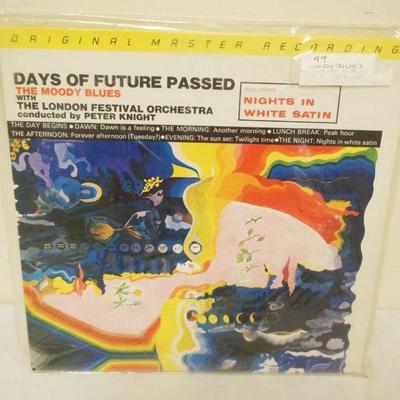 1027	ROCK ALBUM MOODY BLUES *DAYS OF FUTURE PASSED, SEALED
