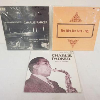 1004	CHARLIE PARKER 3 LPS LIVE PERFORMANCES VOL 1, BIRD WITH THE HERD 1951, LIVE SESSIONS
