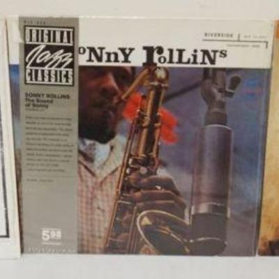 1012	JAZZ ALBUMS 3 LPS REISSUES, SONNY RED, SONNY ROLLINS, MEADE LUX LEWIS
