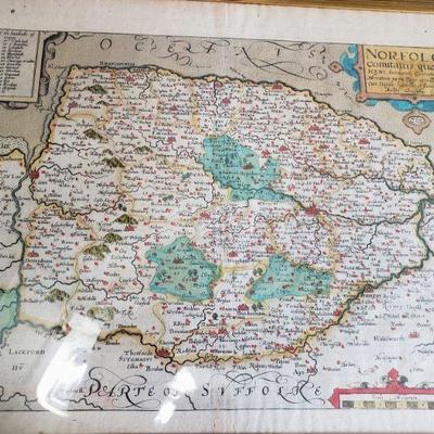 Christopher Saxton & William Kip Map
