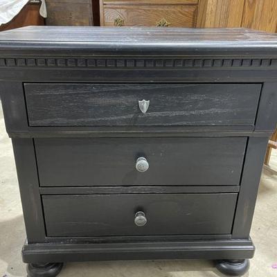 3 drawer side table
