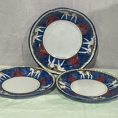 Vietri Compagna plates