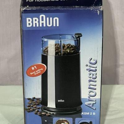 Braun coffee grinder