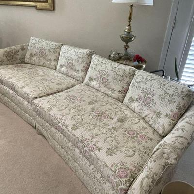 curved front sofa 
98