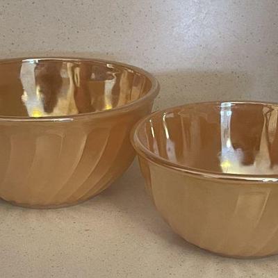 Fire-King bowls