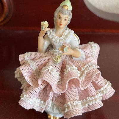 Dresden girl in chair