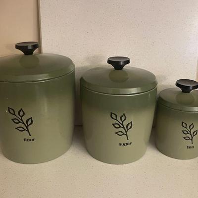 vintage canister set