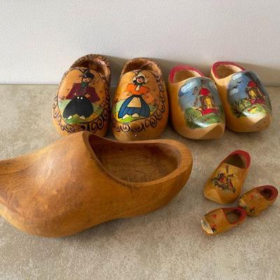 wooden shoes