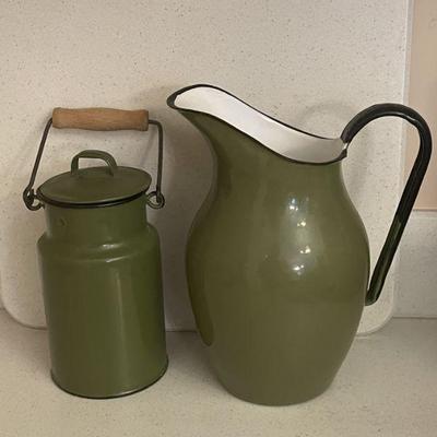 vintage enamelware