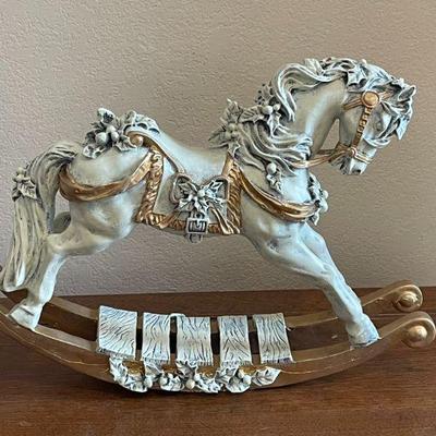 decorative rocking horse