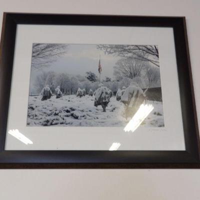 Framed Military Art
