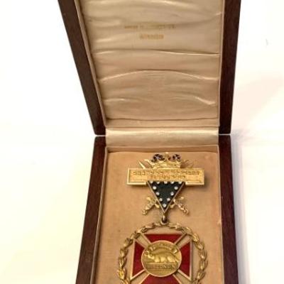 Templar pin in original box