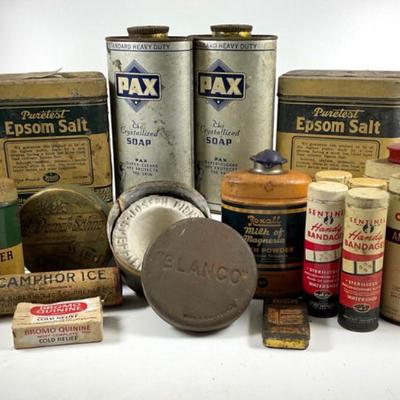 Vintage Household Advertising Products