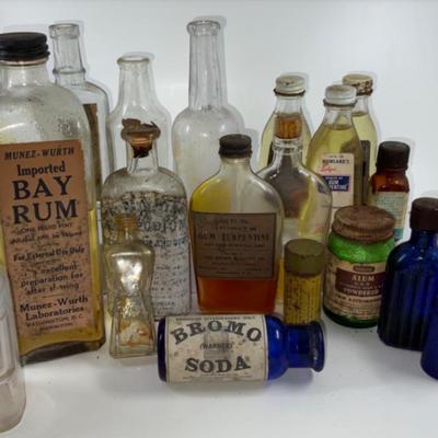 Pharmacy Drug Store Bottles
