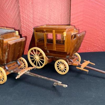 Handcrafted Stagecoach Wagon
