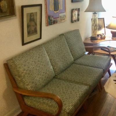 Heywood Wakefield 1950â€™s sectional couch in excellent condition