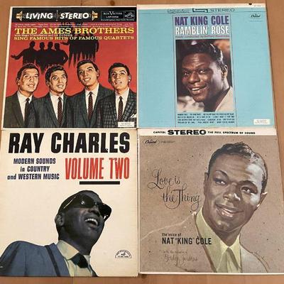 Lot 086-LP: Four Vintage LPs, Vol. 2

Includes the following early original-issue LPs: 
â€¢	The Ames Brothers Sing Famous Hits of Famous...