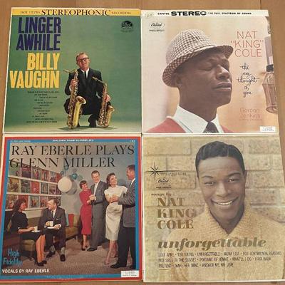 Lot 087-LP: Four Vintage LPs, Vol. 3

Includes the following LPs: 
â€¢	Nat King Cole, â€œThe Very Thought of Youâ€ (Capitol SW 1084,...