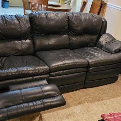 87 inch reclining sofa 