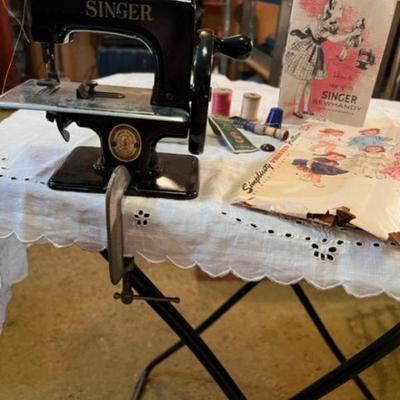 Child's Antique Sewing Machine