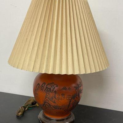 Asian theme table lamp