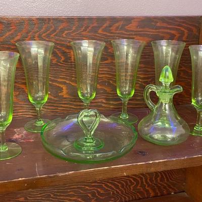 Vaseline Glass