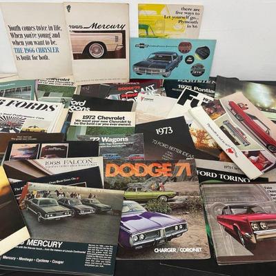 Car Brochures 1965 & up