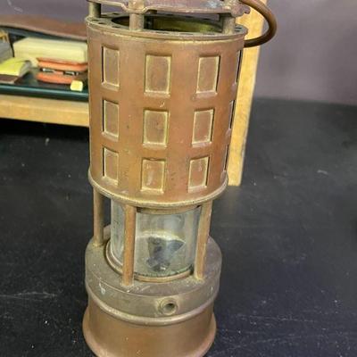 Vintage Koehler Permissible Lantern Coal Miner