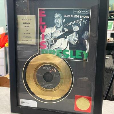 Elvis Gold Record