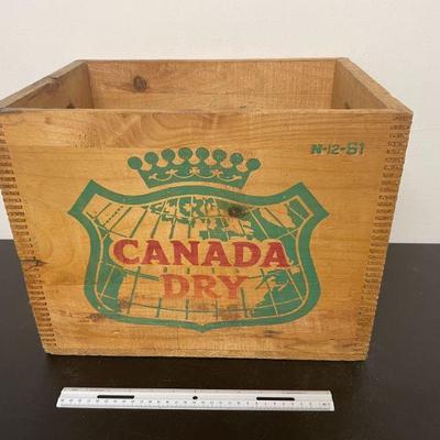 Canada Dry Crate